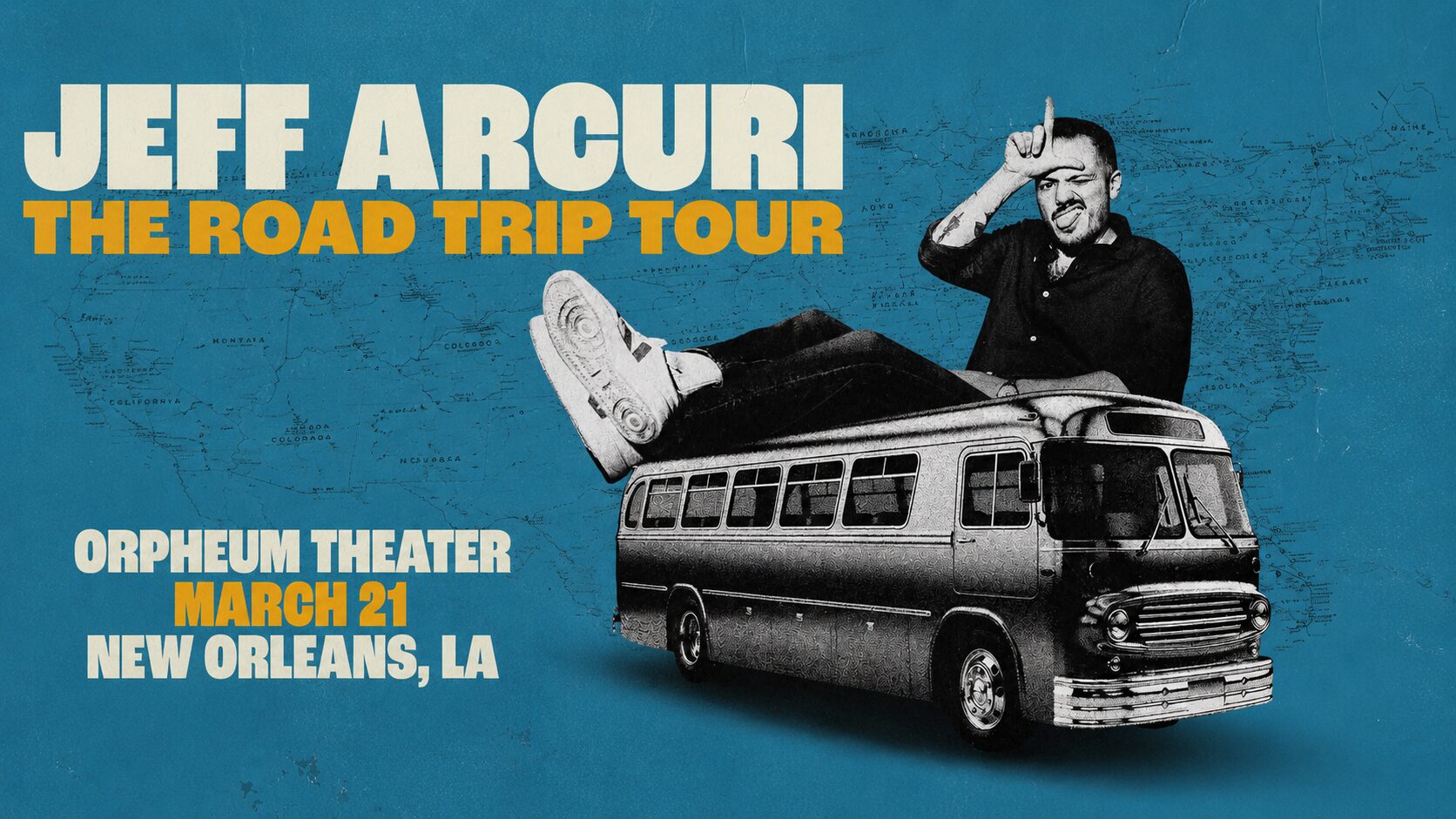 Jeff Arcuri: The Road Trip Tour